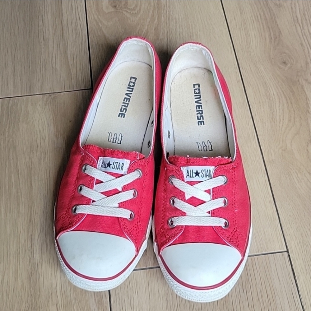 Converse Women's Red All-Star Sneakers